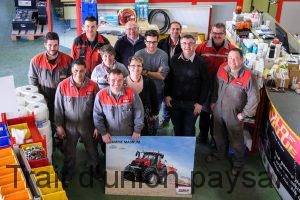 L'équipe de Gilibert Agriculture, la nouvelle concession Case IH de Castelnaudary.